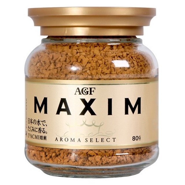 AGF MAXIM咖啡罐-金罐(80G)