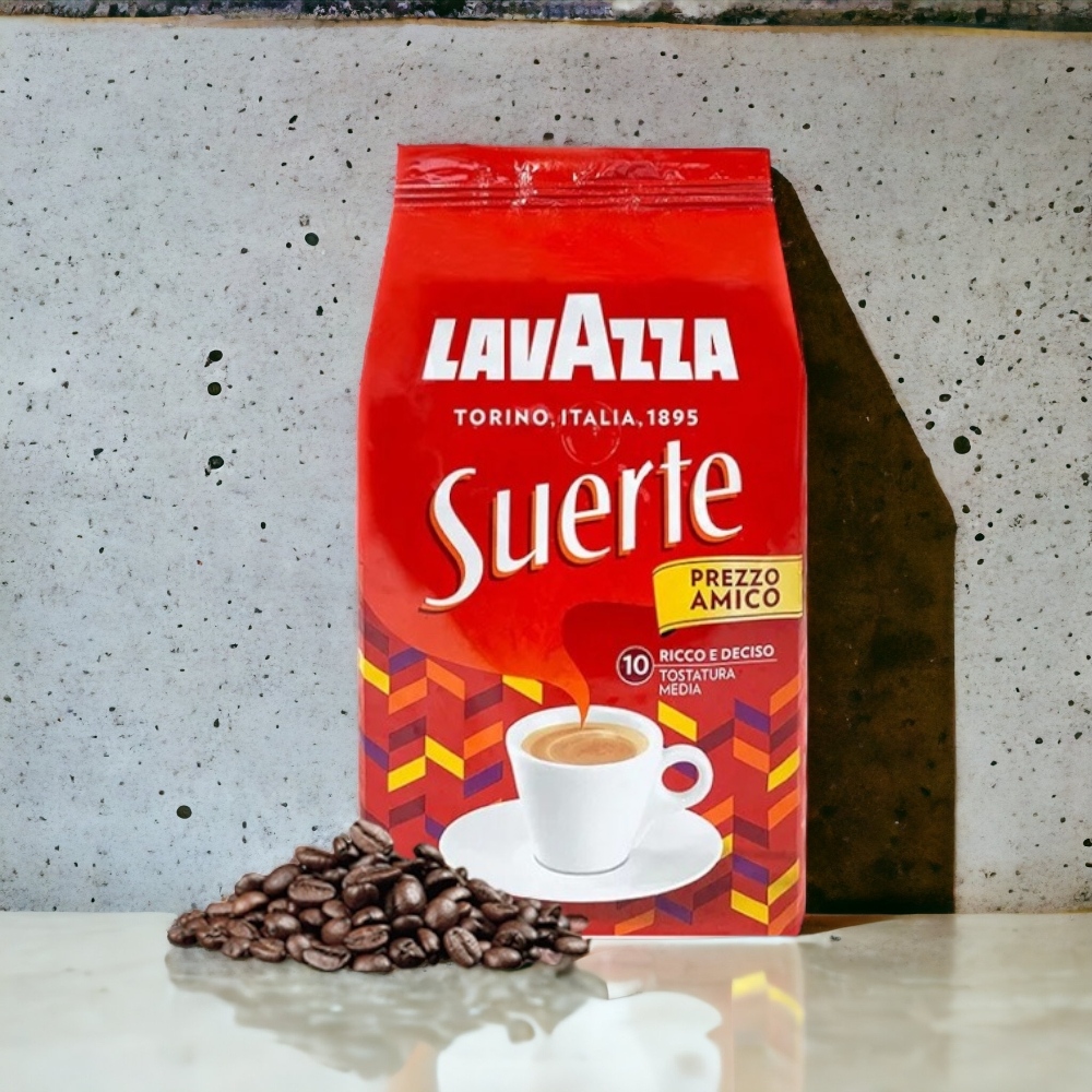 【LAVAZZA】Suerte每日咖啡豆1kgx2