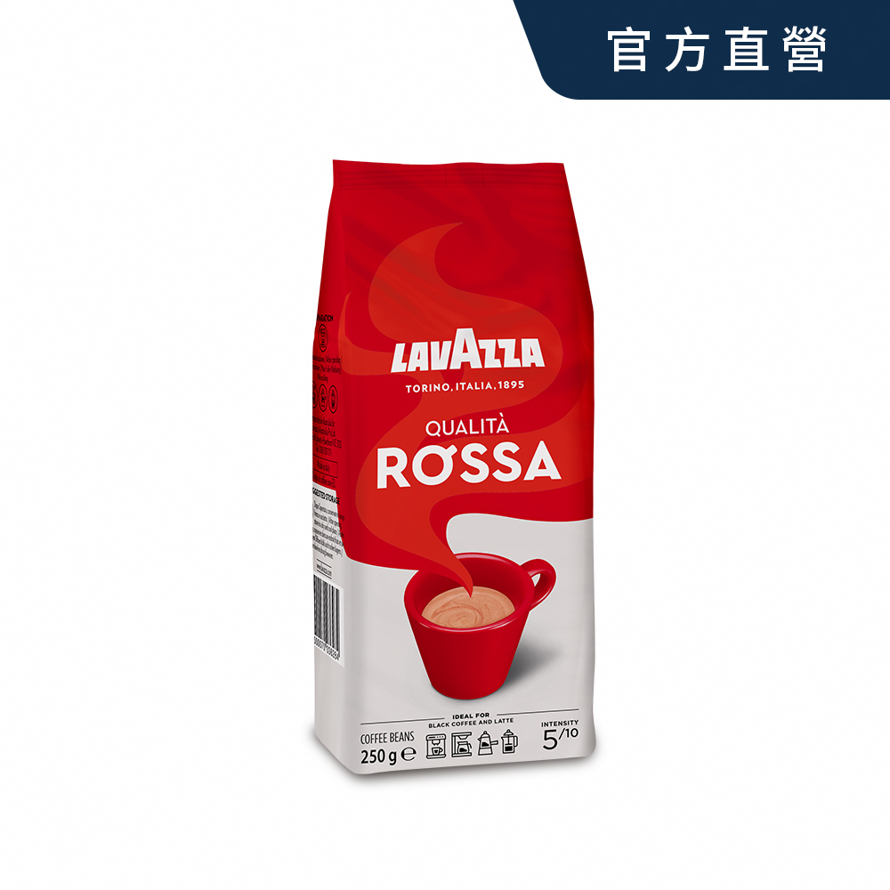 【LAVAZZA】紅牌Rossa咖啡豆250g