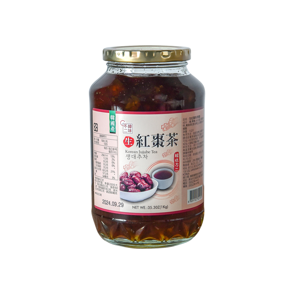 【韓味不二】生紅棗茶1kg