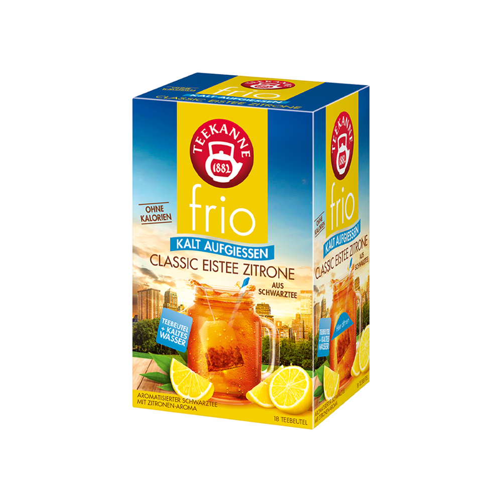 【TEEKANNE 恬康樂】frio系列 檸檬紅茶(2.5g x 18包/ 盒)