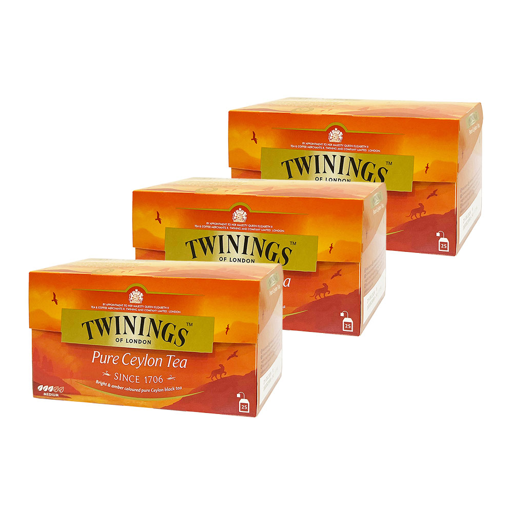 唐寧茶 極品錫蘭茶(2gx25入)x3盒