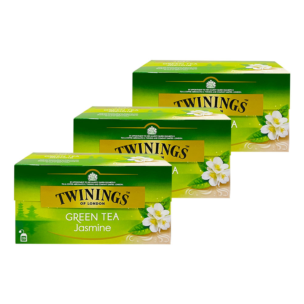 唐寧茶 茉莉綠茶(1.8g*25入)x3盒
