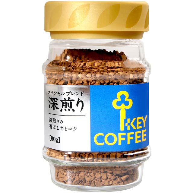 KEY COFFEE 特級深烘焙即溶咖啡 (80g)