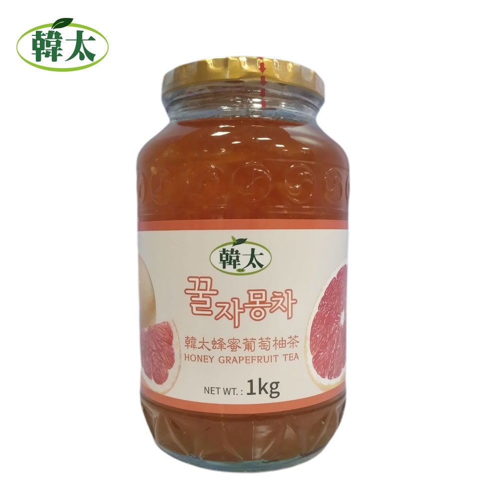 【韓太】蜂蜜風味葡萄柚茶(1KG/韓國進口)