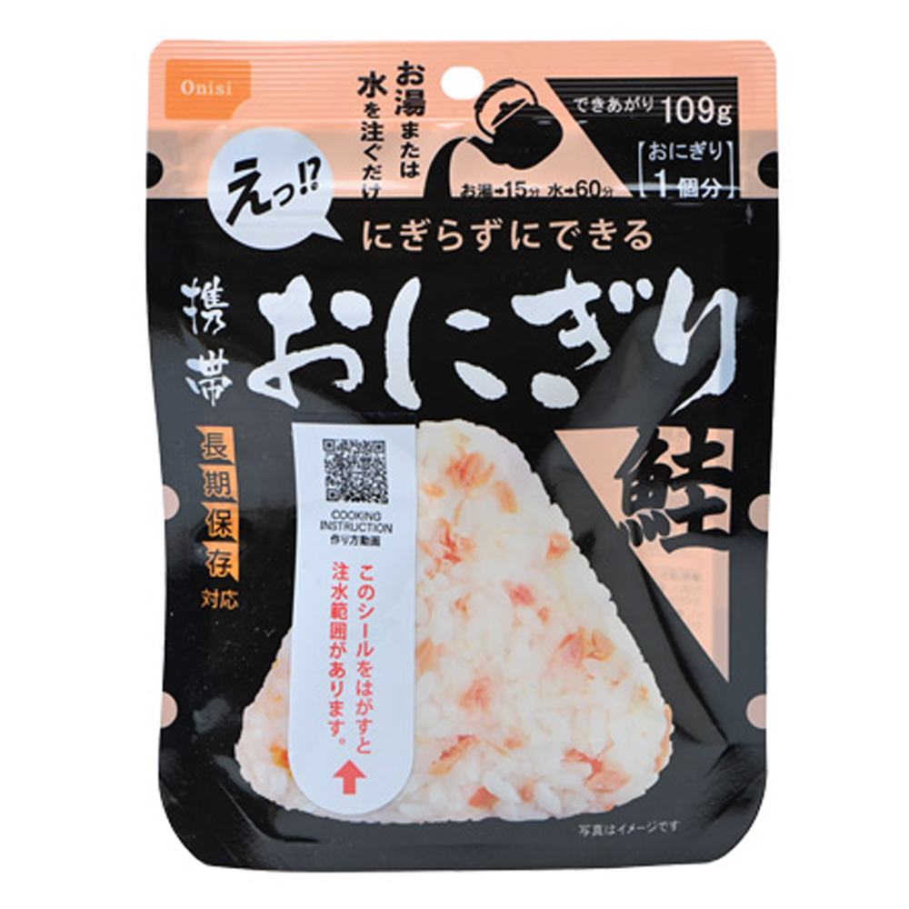 日本尾西Onisi 即食沖泡鮭魚飯糰 (42g/包)
