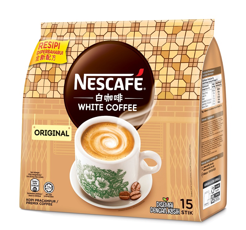 雀巢咖啡白咖啡原味減糖配方(15x33g)