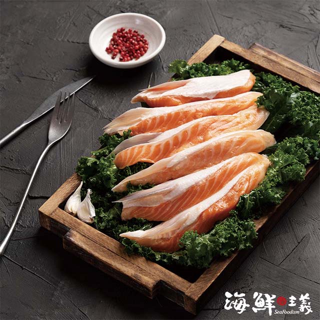 【海鮮主義】智利產鮭魚鰭2包組(500g±10%/包)