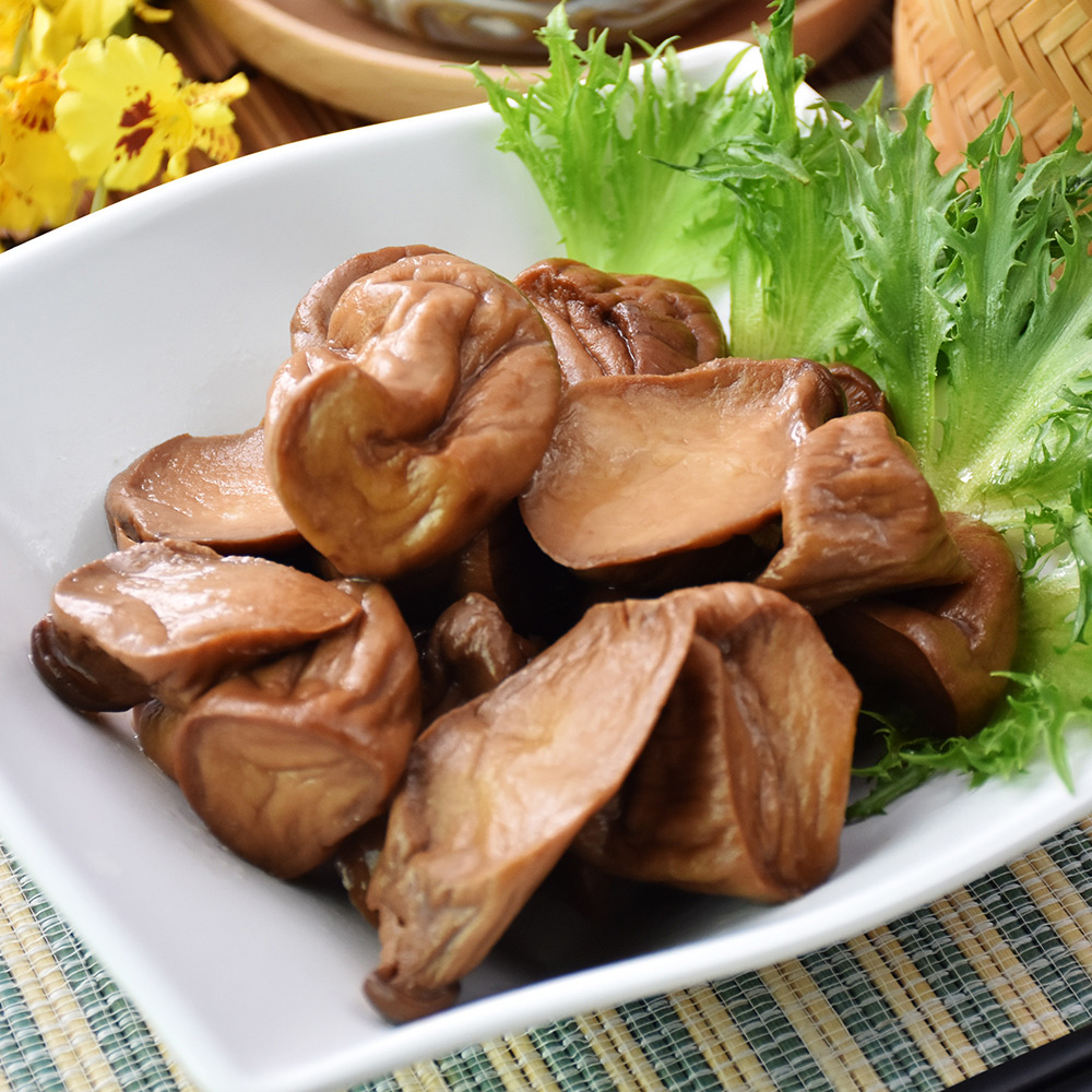 南門市場。老林記素食 三杯杏鮑菇(250g±10g/盒)