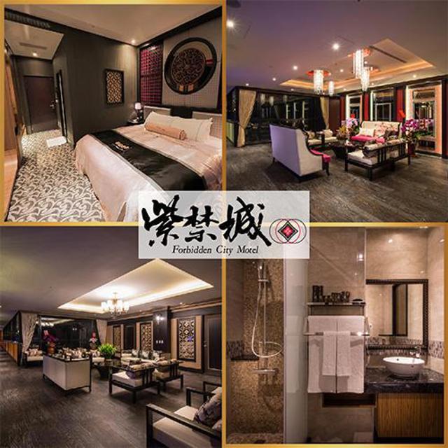 臺中【紫禁城精品汽車旅館】雙人休息3H/精品客棧商務房型(MO)