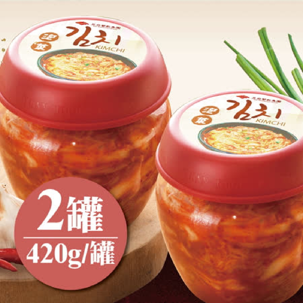 【涓豆腐】韓式泡菜(420g/罐)2罐