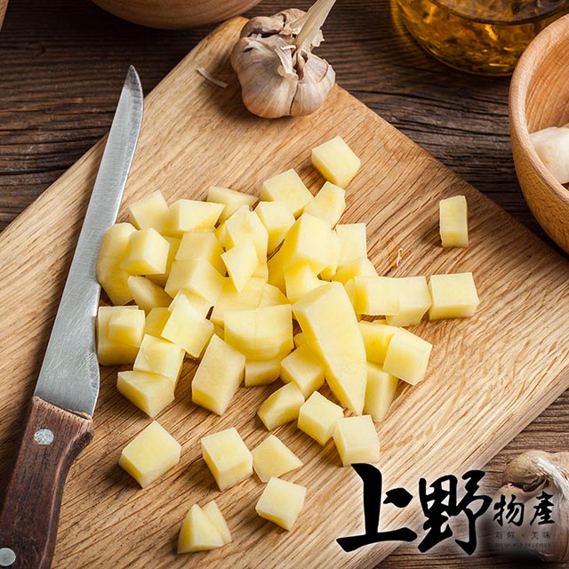 【上野物產】急凍生鮮馬鈴薯丁 (1000g土10%/包) x10包