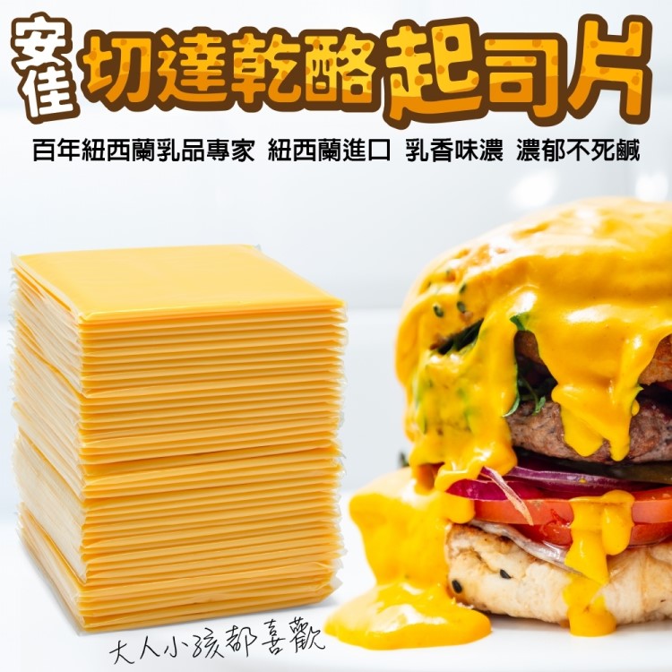【海肉管家】安佳起司片家庭號(1包 1040g/包)