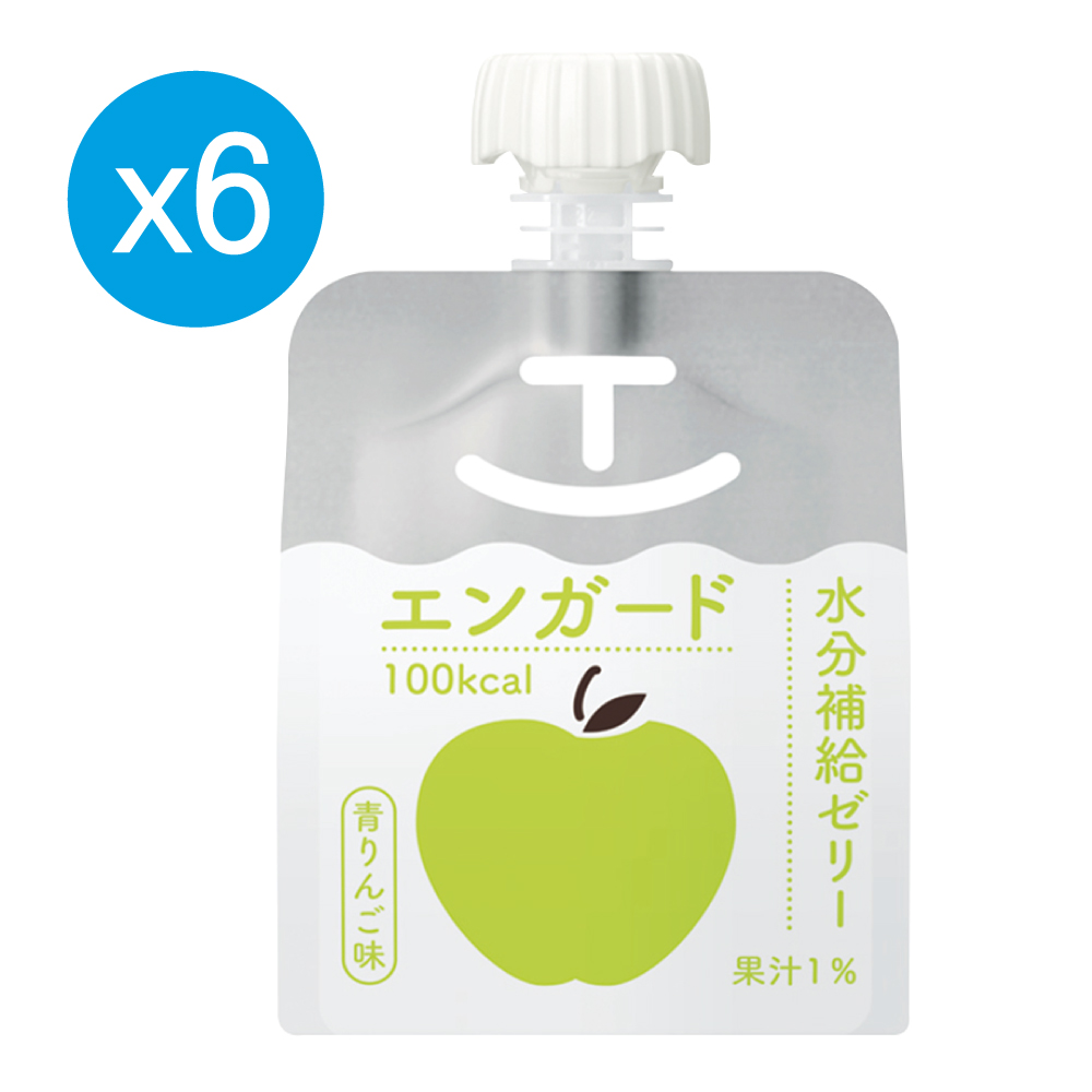 【日本BALANCE沛能思】能量補給果凍水 青蘋果口味 150gX6