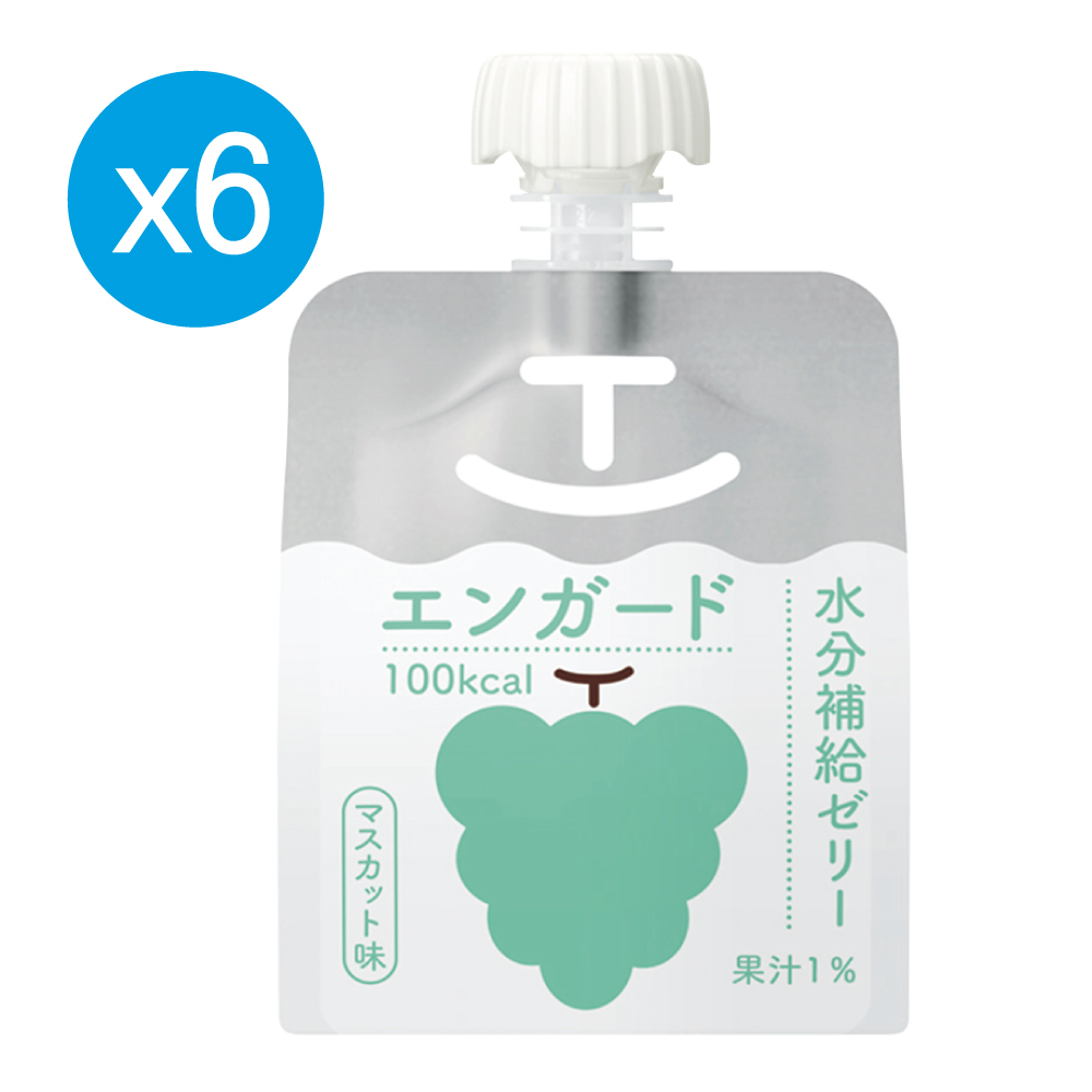 【日本BALANCE沛能思】能量補給果凍水 麝香葡萄口味 150gX6