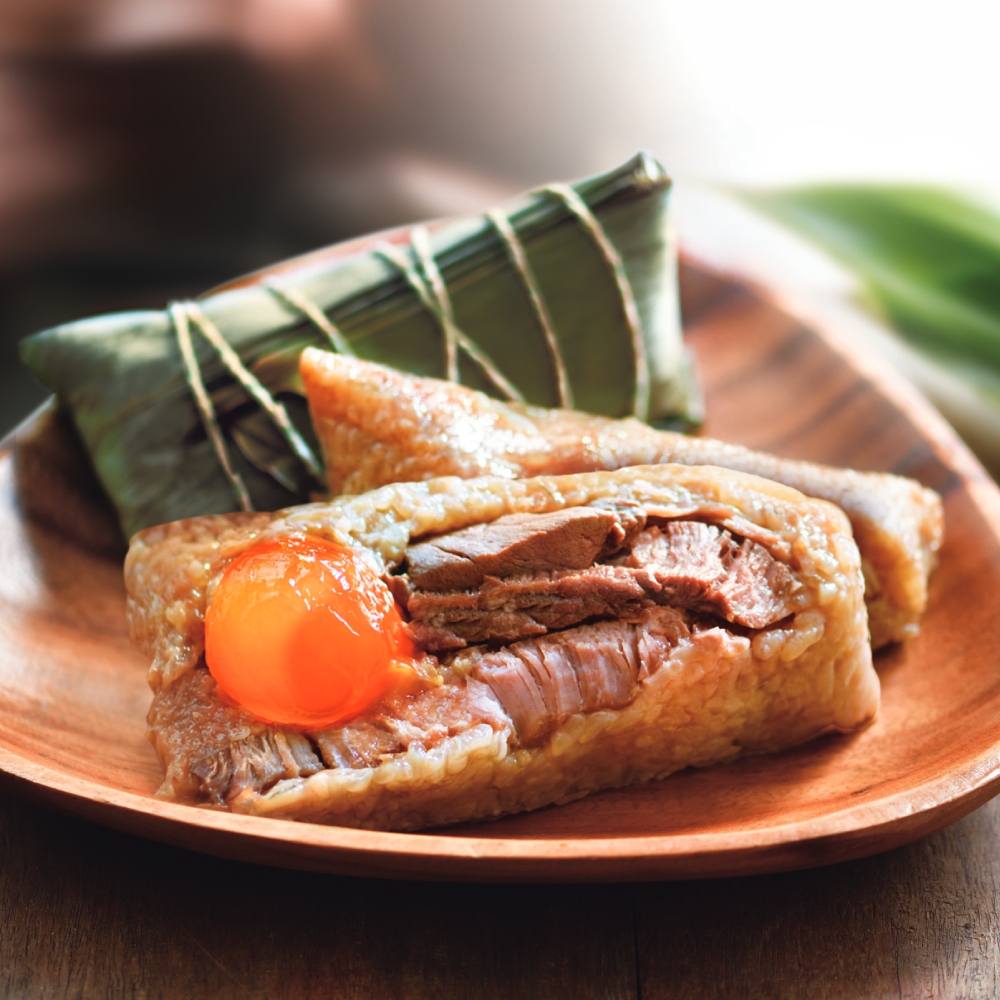 【南門市場立家】湖州蛋黃鮮肉粽5入(200g/入)