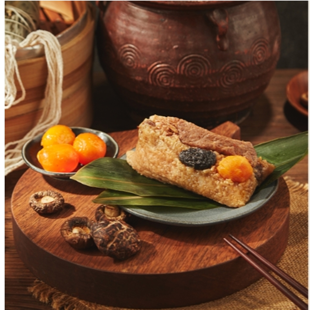 【億長御坊】湖州香菇蛋黃鮮肉粽6入(200g/入)