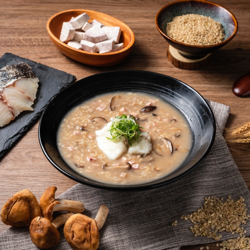 【Hi-Q健康鱻食】芋香石斑糙米鹹粥(500g/包)