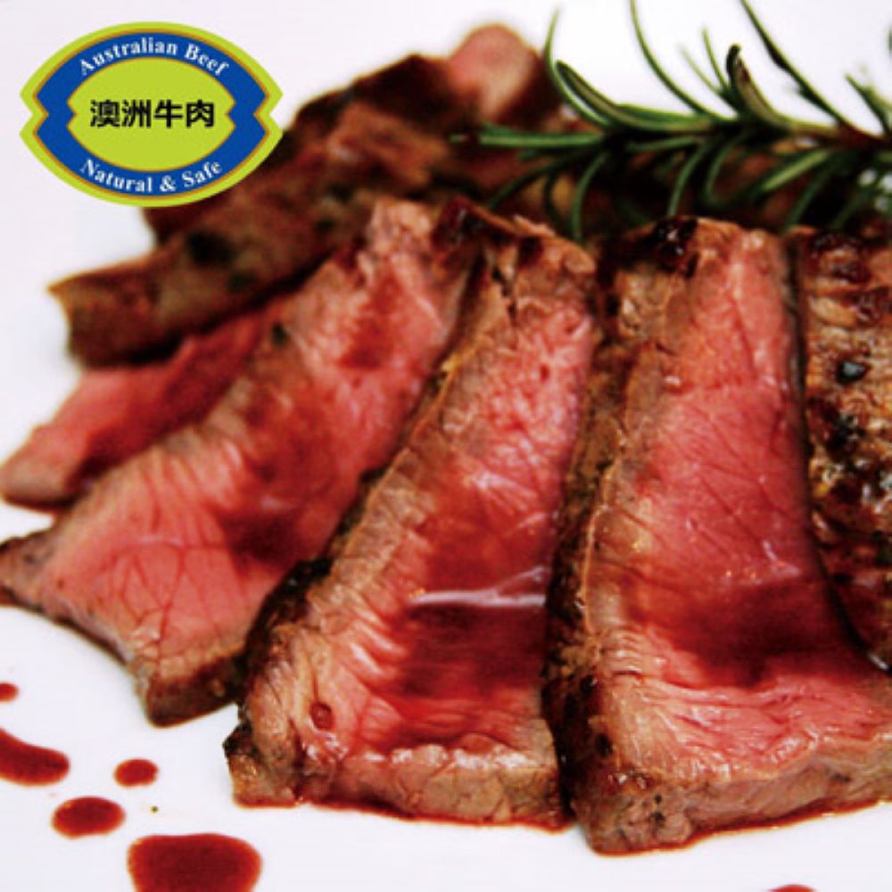 輝帛肉品 澳洲安格斯濕式熟成肋眼牛排(200g±10%/包)