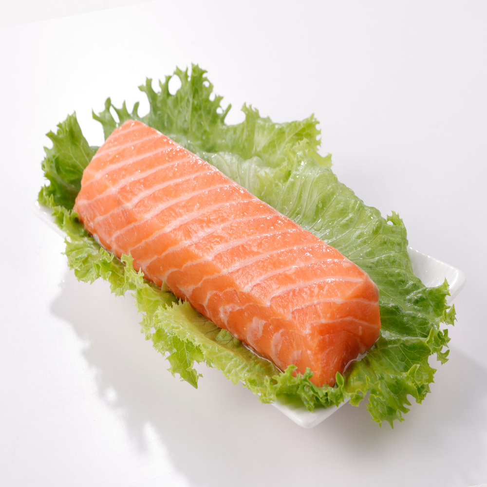 【華得水產】挪威鮭魚生魚片2組(600g/整條/未切/生食級)
