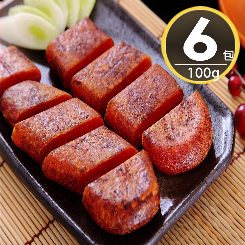 【華得水產】碳烤一口包野生烏魚子6包(100g/包)