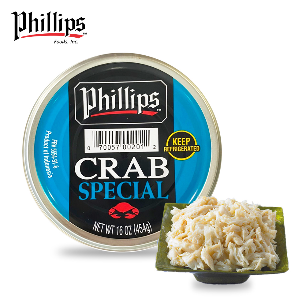 【Phillips】蟹身白肉 454g