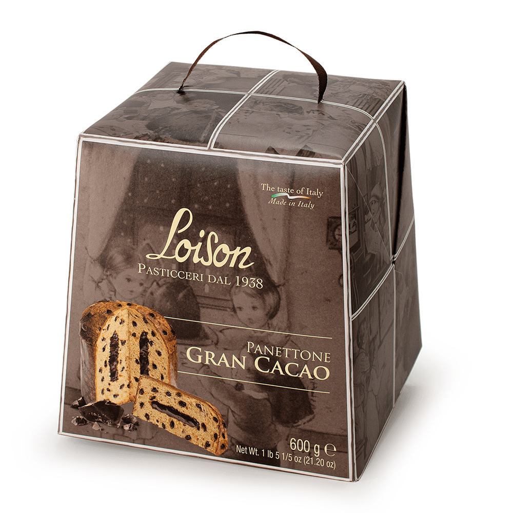 【Loison】義大利 巧克力潘娜多妮聖誕蛋糕 禮盒裝 600g