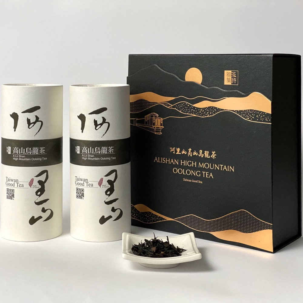 茶詩雅集阿里山烏龍茶禮盒(150g*2瓶)共2盒