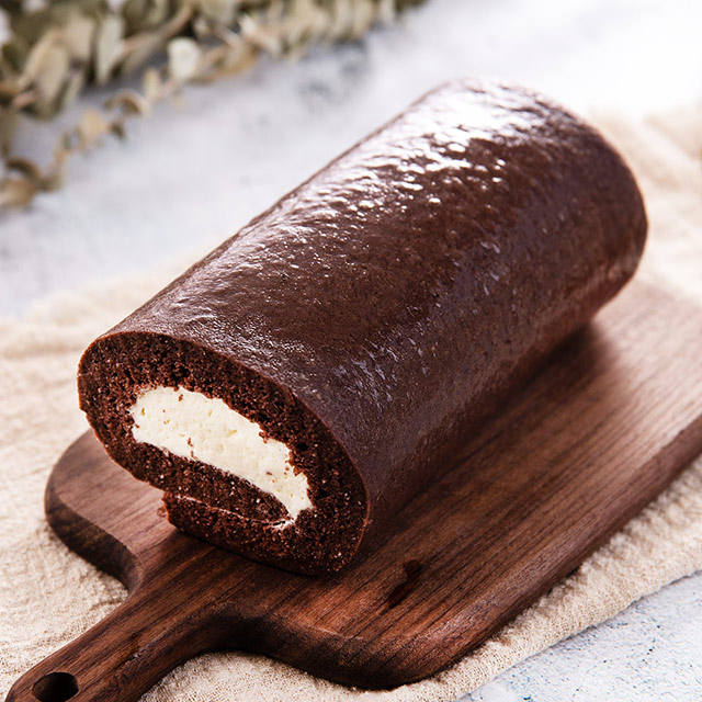 i3微澱粉-巧克力鮮奶油蛋糕捲(500g/條)