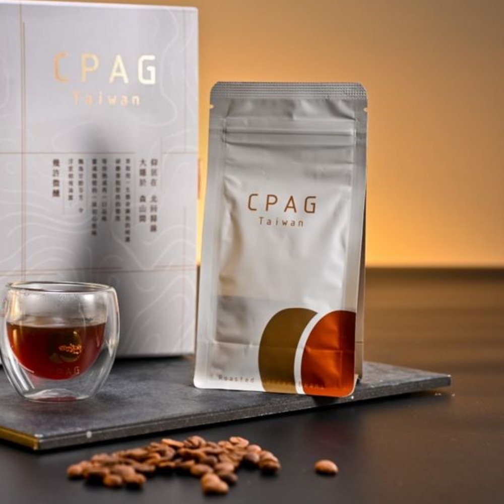 古坑咖啡 CPAG烘焙咖啡豆(1/4磅)共4袋