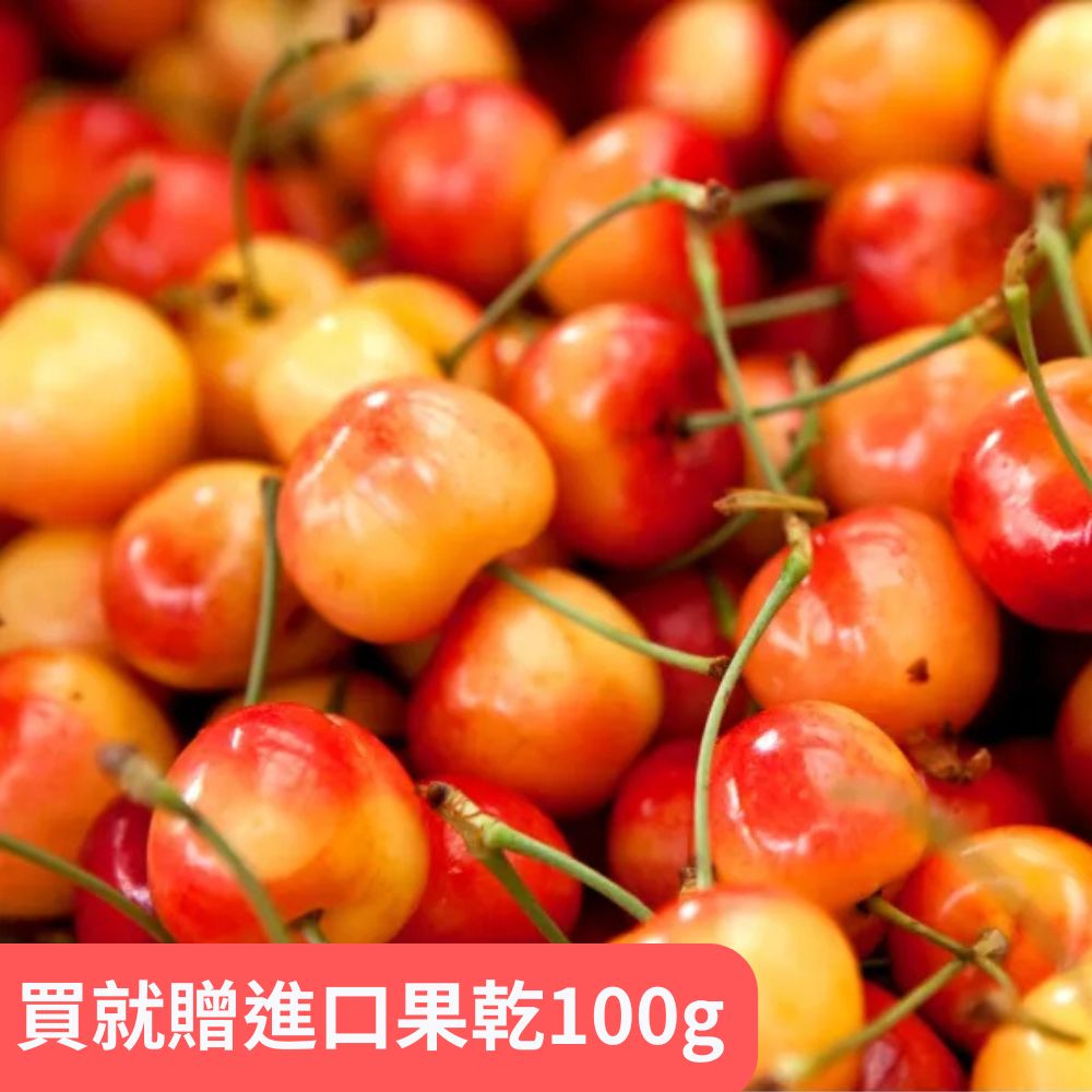 【RealShop 真食材本舖】華盛頓9.5R西北白櫻桃 600g±10% 禮盒