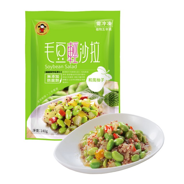 禎祥 藜麥毛豆輕沙拉 140g/包 5包組