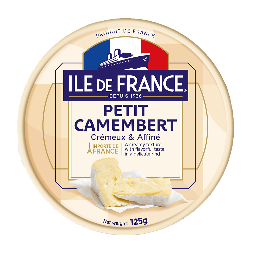 【ILE DE FRANCE 法蘭希】卡門貝爾乾酪125g-冷藏配送
