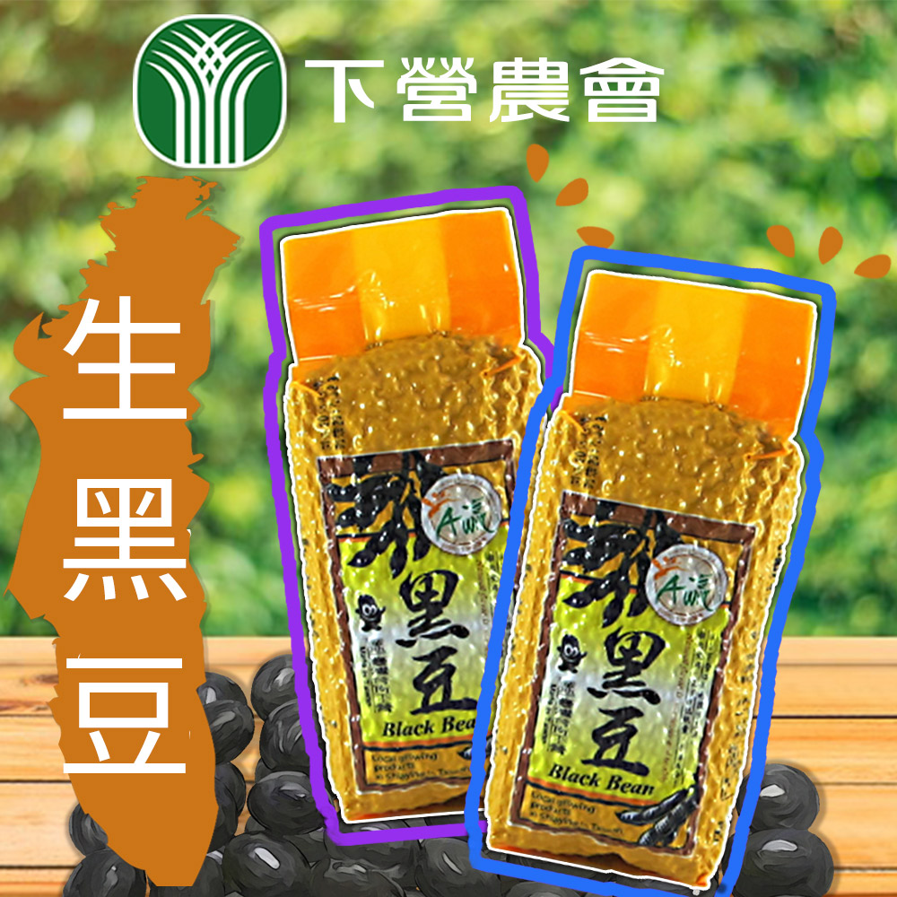 【下營農會】生黑豆-600g-包 (1包)
