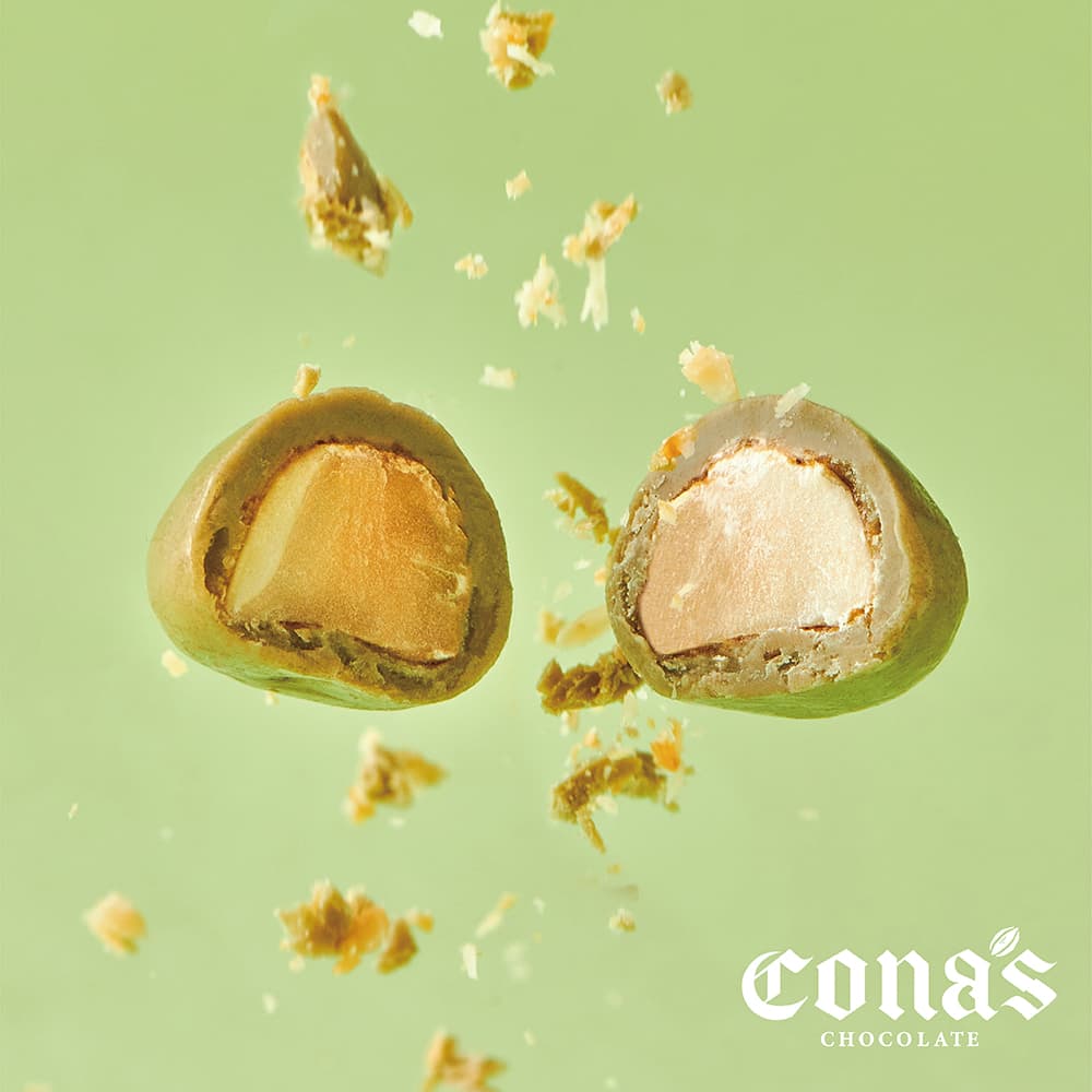 Cona’s炭焙烏龍茶巧克力夏威夷果(80g/盒)