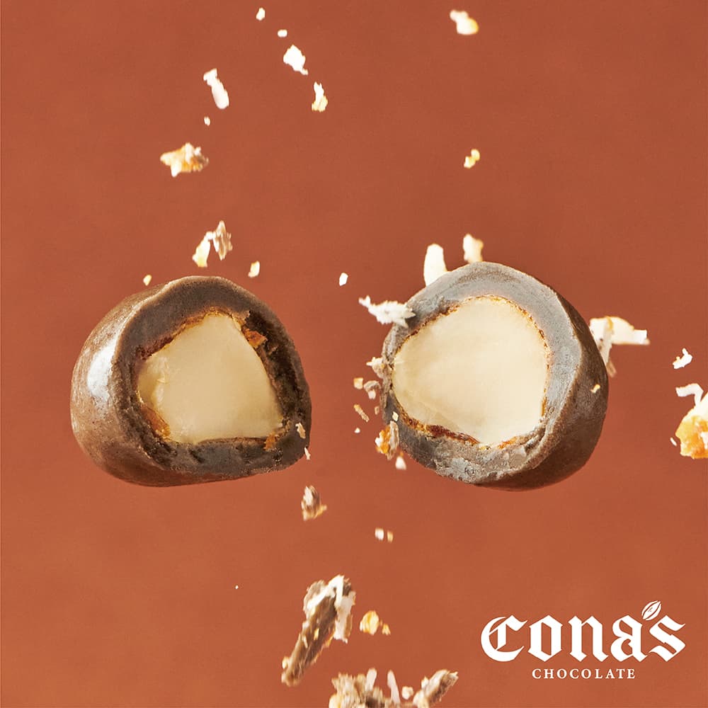 Cona’s鐵觀音茶巧克力夏威夷果(80g/盒)