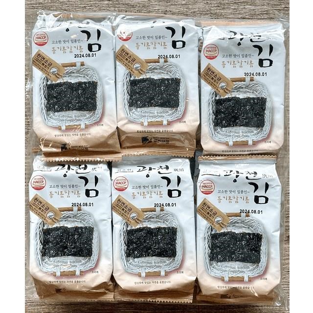 韓國廣川海苔(4公克x12包)/袋x10袋
