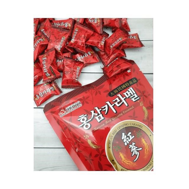 韓國 紅蔘軟糖(焦糖口味) 120g x 5包