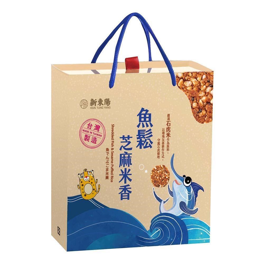 【新東陽】魚鬆芝麻米香禮盒(8g*24入)*6盒