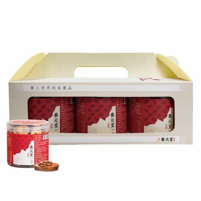 【養元堂】心意紅棗脆片3入禮盒組