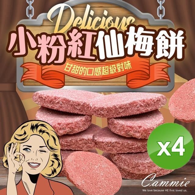【cammie】古早味仙梅餅(100g/包)x4包