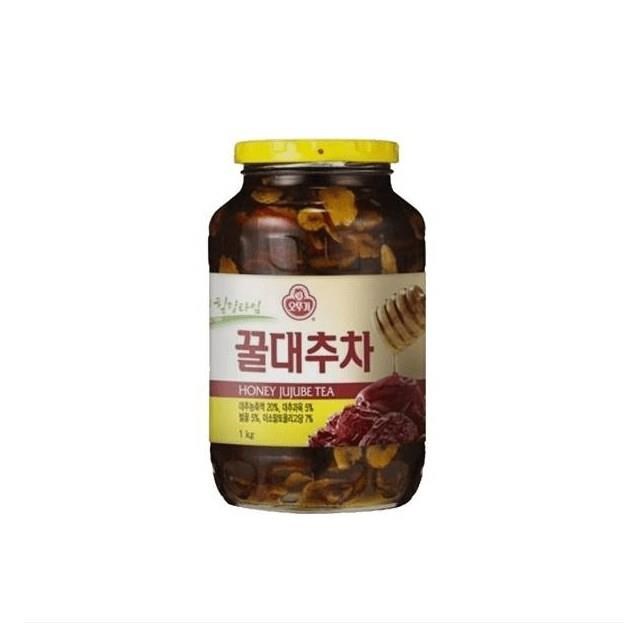 韓國 奧多吉 蜂蜜紅棗茶 1kg/瓶x4瓶