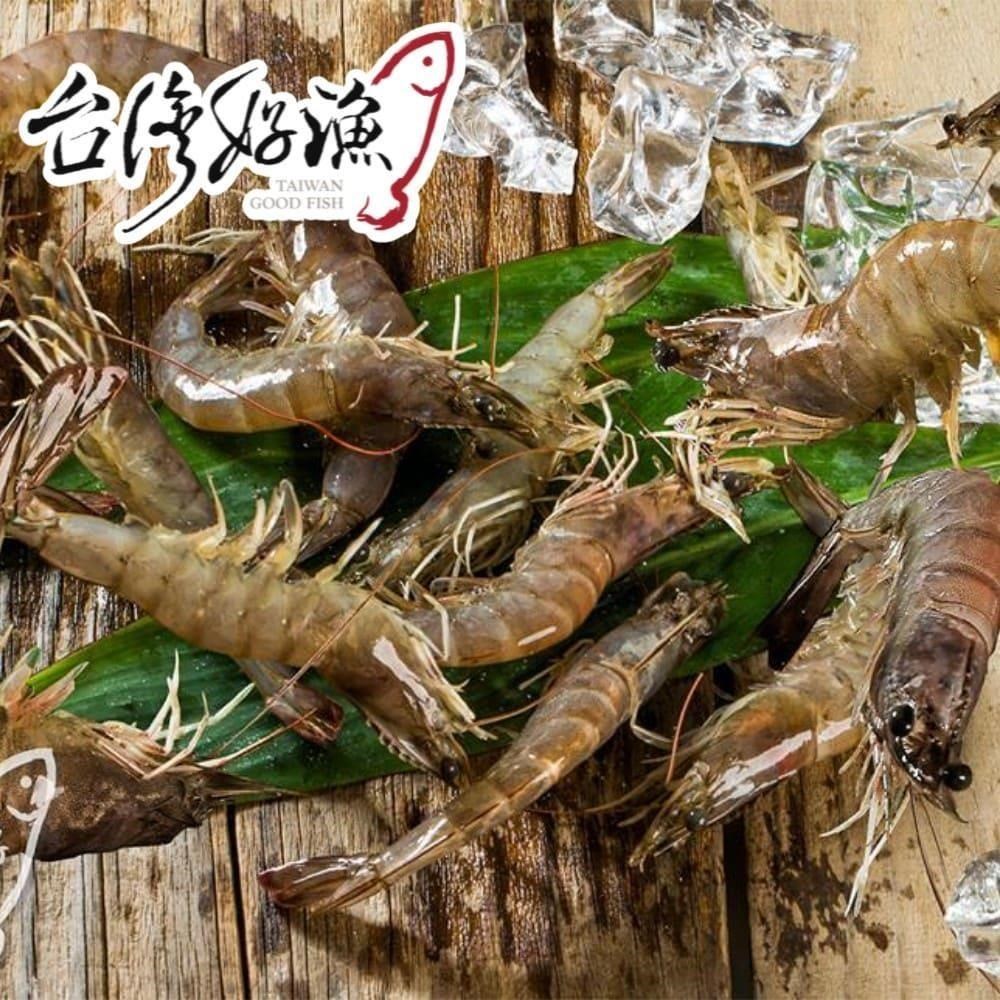 【台灣好漁】友善生態白蝦 大尾 (300g/包)