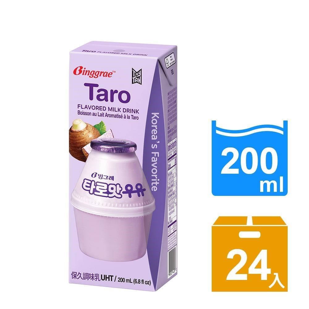 Binggrae- 芋頭牛奶(保久調味乳) 200ML*24入/箱