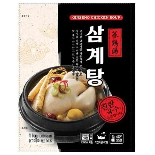 韓國 大容量 傳統蔘雞湯 1kg/包x3包
