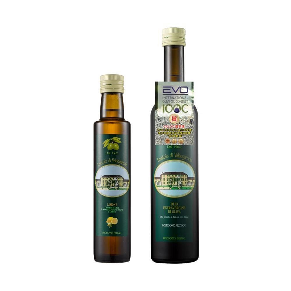 FDV農家瑞第一道冷壓特級初榨橄欖油（橄欖油500ml＋檸檬橄欖油250ml）