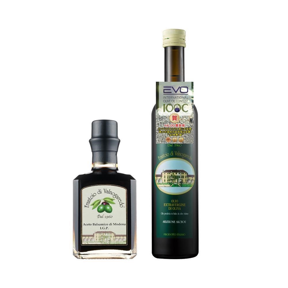 FDV農家瑞第一道冷壓特級初榨橄欖油（橄欖油500ml＋紅酒醋250ml）