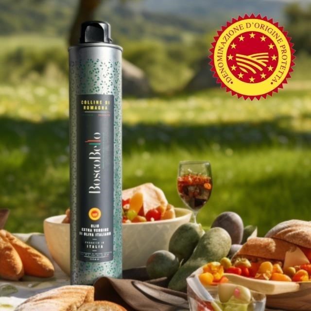 【BoscoBello】100%天然第一道特級冷萃初榨橄欖油500ml
