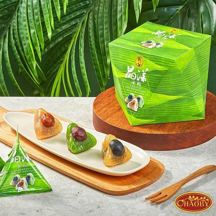 【超比食品】甜點夢工廠-晶漾冰粽6入禮盒(60g/入)