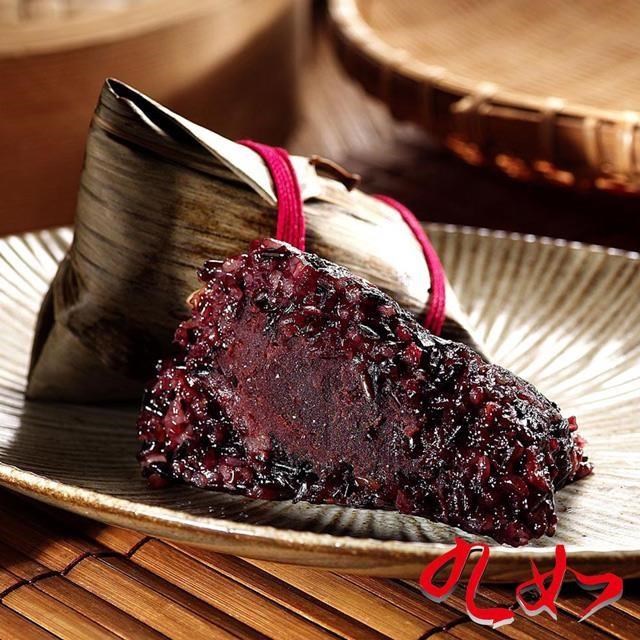 端午預購【九如商號】紫米豆沙粽5入(180g/入)